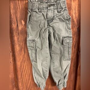 Children's Olive Cargo Pants